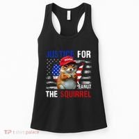 Justice For Peanut The Squirrel Peanut Squirrel Women's Tank Top thumb 0
