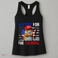 Justice For Peanut The Squirrel Peanut Squirrel Women's Tank Top thumb 3