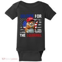 Justice For Peanut The Squirrel Peanut Squirrel Baby Bodysuit thumb 0