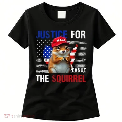 Justice For Peanut The Squirrel Peanut Squirrel Women's T-Shirt