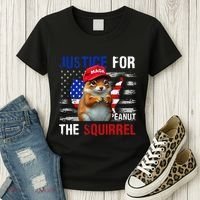 Justice For Peanut The Squirrel Peanut Squirrel Women's T-Shirt thumb 3