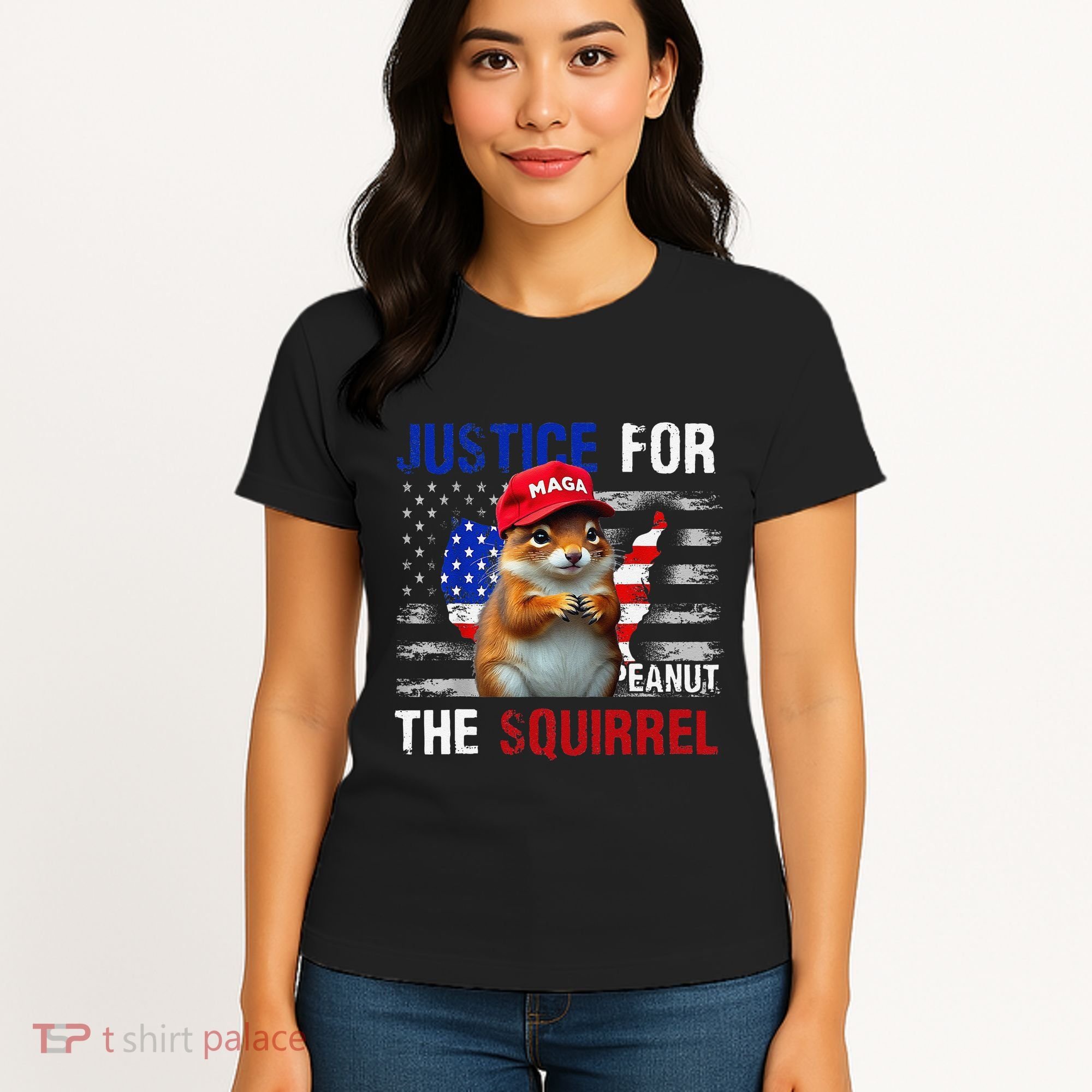 Justice For Peanut The Squirrel Peanut Squirrel Women's T-Shirt
