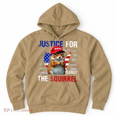 Justice For Peanut The Squirrel Peanut Squirrel Hoodie