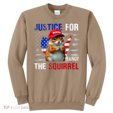 Justice For Peanut The Squirrel Peanut Squirrel Sweatshirt