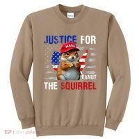 Justice For Peanut The Squirrel Peanut Squirrel Sweatshirt thumb 0