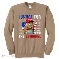 Justice For Peanut The Squirrel Peanut Squirrel Sweatshirt thumb 0