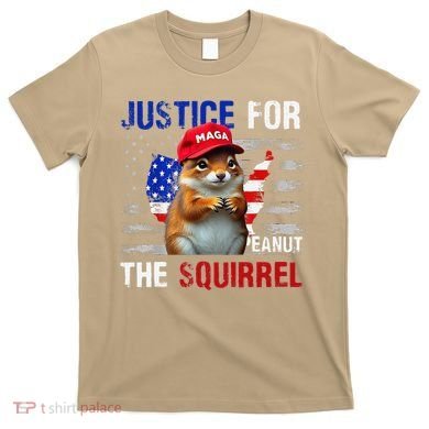Justice For Peanut The Squirrel Peanut Squirrel T-Shirt