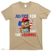 Justice For Peanut The Squirrel Peanut Squirrel T-Shirt thumb 0