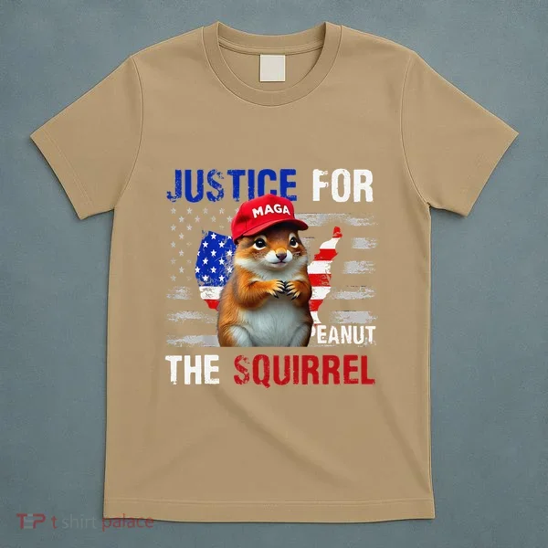 Justice For Peanut The Squirrel Peanut Squirrel T-Shirt
