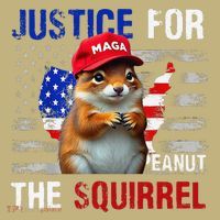 Justice For Peanut The Squirrel Peanut Squirrel Button thumb 1
