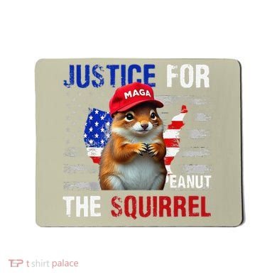 Justice For Peanut The Squirrel Peanut Squirrel Mousepad