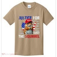 Justice For Peanut The Squirrel Peanut Squirrel Kids T-Shirt thumb 0