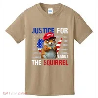 Justice For Peanut The Squirrel Peanut Squirrel Kids T-Shirt thumb 0