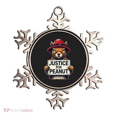 Justice For Peanut The Squirrel Wanted Ornament