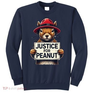 Justice For Peanut The Squirrel Wanted Sweatshirt