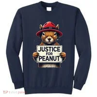 Justice For Peanut The Squirrel Wanted Sweatshirt thumb 0