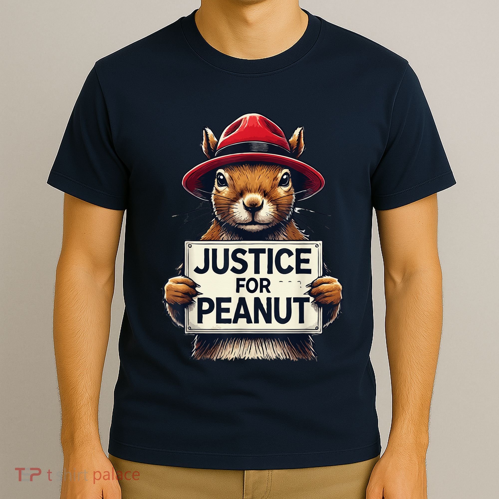 Justice For Peanut The Squirrel Wanted T-Shirt
