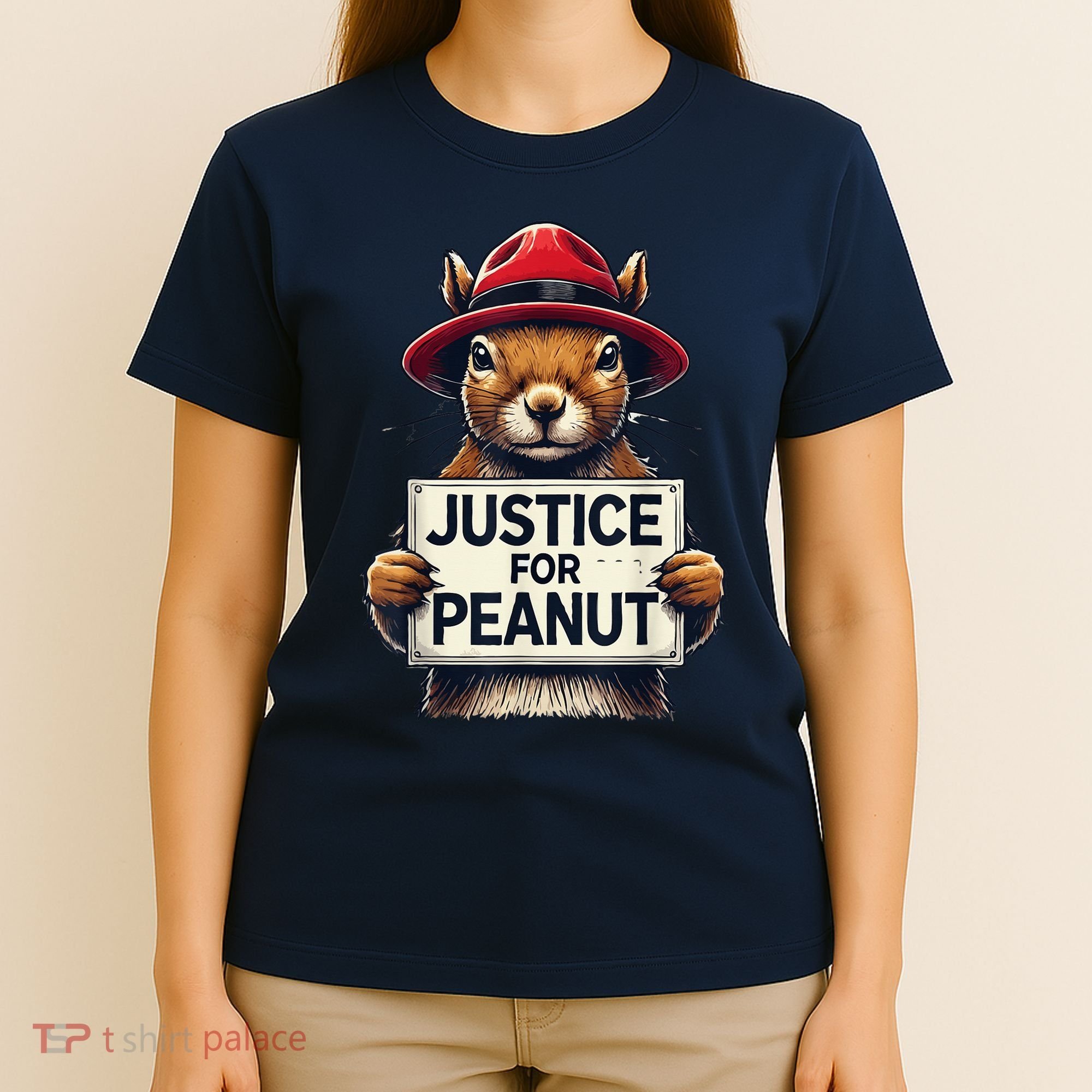 Justice For Peanut The Squirrel Wanted T-Shirt