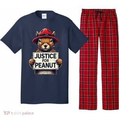 Justice For Peanut The Squirrel Wanted Pajama Set