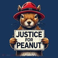 Justice For Peanut The Squirrel Wanted Polo thumb 2