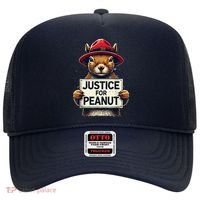 Justice For Peanut The Squirrel Wanted Hat thumb 0