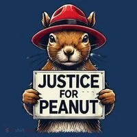 Justice For Peanut The Squirrel Wanted Toddler Hoodie thumb 2