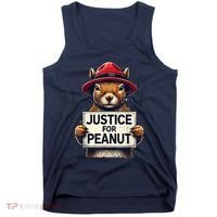 Justice For Peanut The Squirrel Wanted Tank Top thumb 0
