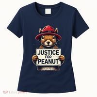 Justice For Peanut The Squirrel Wanted Women's T-Shirt thumb 0