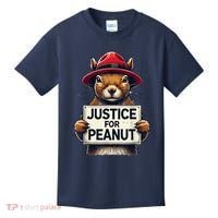 Justice For Peanut The Squirrel Wanted Kids T-Shirt thumb 0