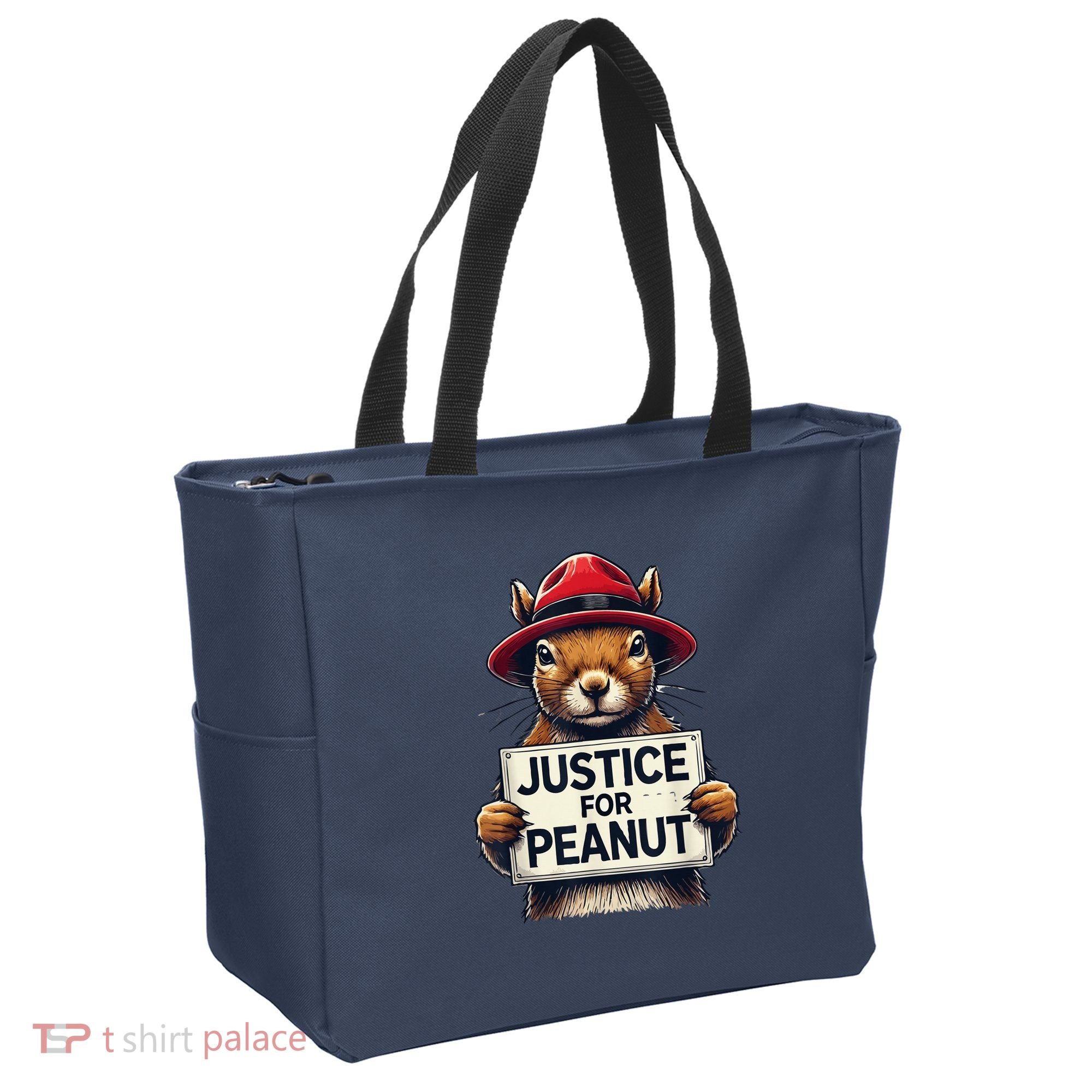 Justice For Peanut The Squirrel Wanted Tote Bag