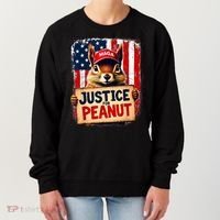 Justice For Peanut The Squirrel Peanut Squirrel Maga Women's Sweatshirt thumb 0
