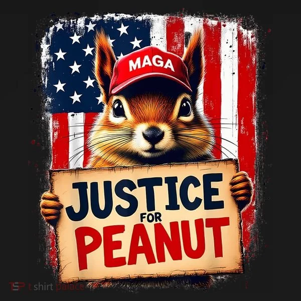 Justice For Peanut The Squirrel Peanut Squirrel Maga Sweatshirt