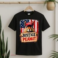 Justice For Peanut The Squirrel Peanut Squirrel Maga T-Shirt thumb 2