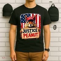 Justice For Peanut The Squirrel Peanut Squirrel Maga T-Shirt thumb 6