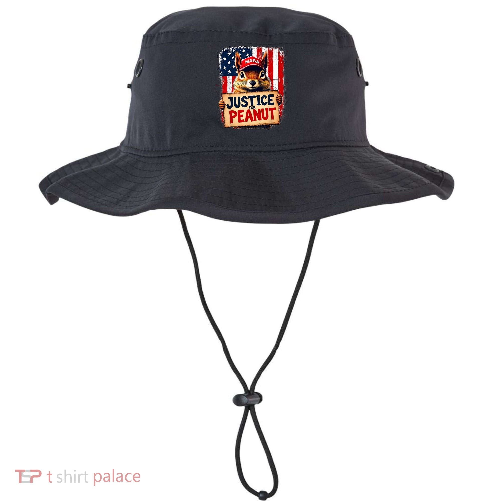 Justice For Peanut The Squirrel Peanut Squirrel Maga Bucket Hat