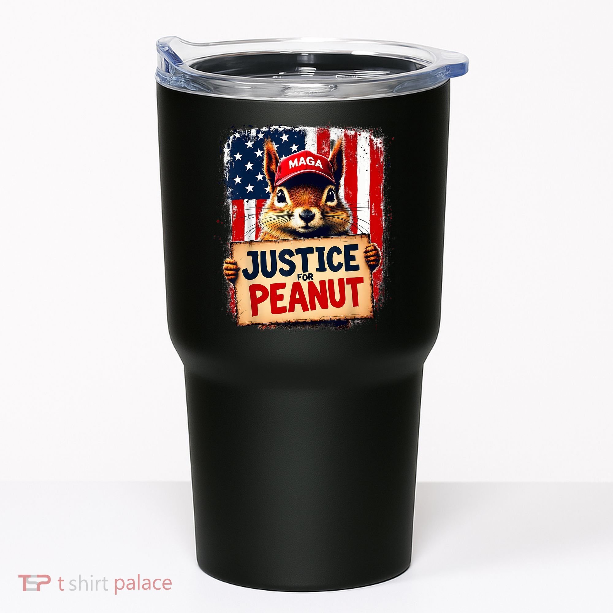 Justice For Peanut The Squirrel Peanut Squirrel Maga Tumbler