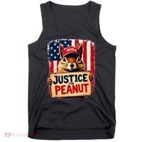 Justice For Peanut The Squirrel Peanut Squirrel Maga Tank Top thumb 0