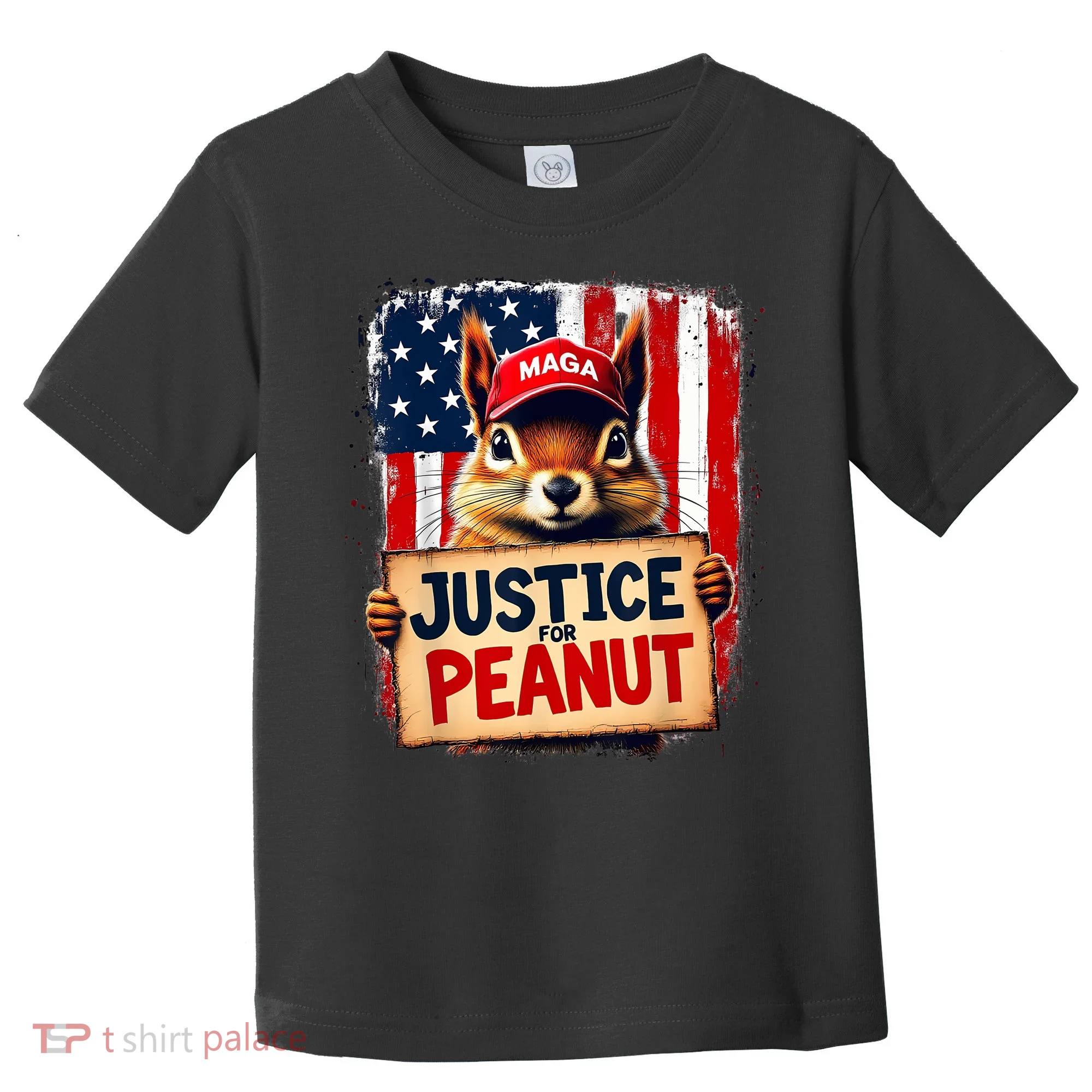 Justice For Peanut The Squirrel Peanut Squirrel Maga Toddler T-Shirt
