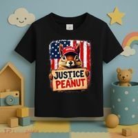 Justice For Peanut The Squirrel Peanut Squirrel Maga Toddler T-Shirt thumb 3