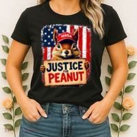 Justice For Peanut The Squirrel Peanut Squirrel Maga Women's T-Shirt thumb 2