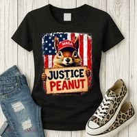 Justice For Peanut The Squirrel Peanut Squirrel Maga Women's T-Shirt thumb 3