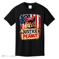Justice For Peanut The Squirrel Peanut Squirrel Maga Kids T-Shirt thumb 0