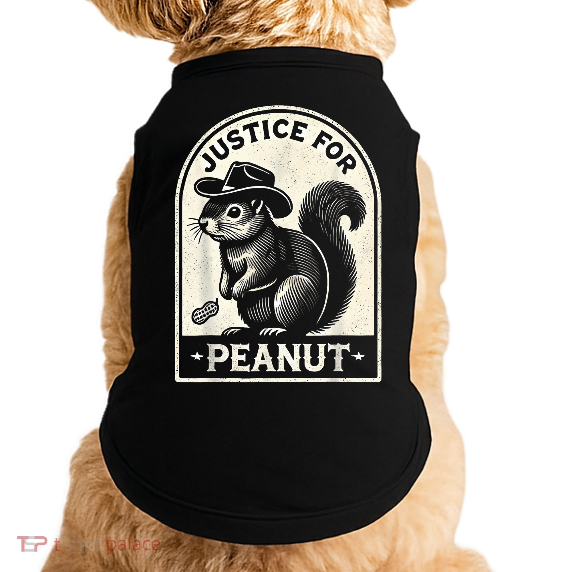 Justice For Peanut The Squirrel Peanut Squirrel Wanted Doggie Tank