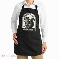Justice For Peanut The Squirrel Peanut Squirrel Wanted Apron thumb 2