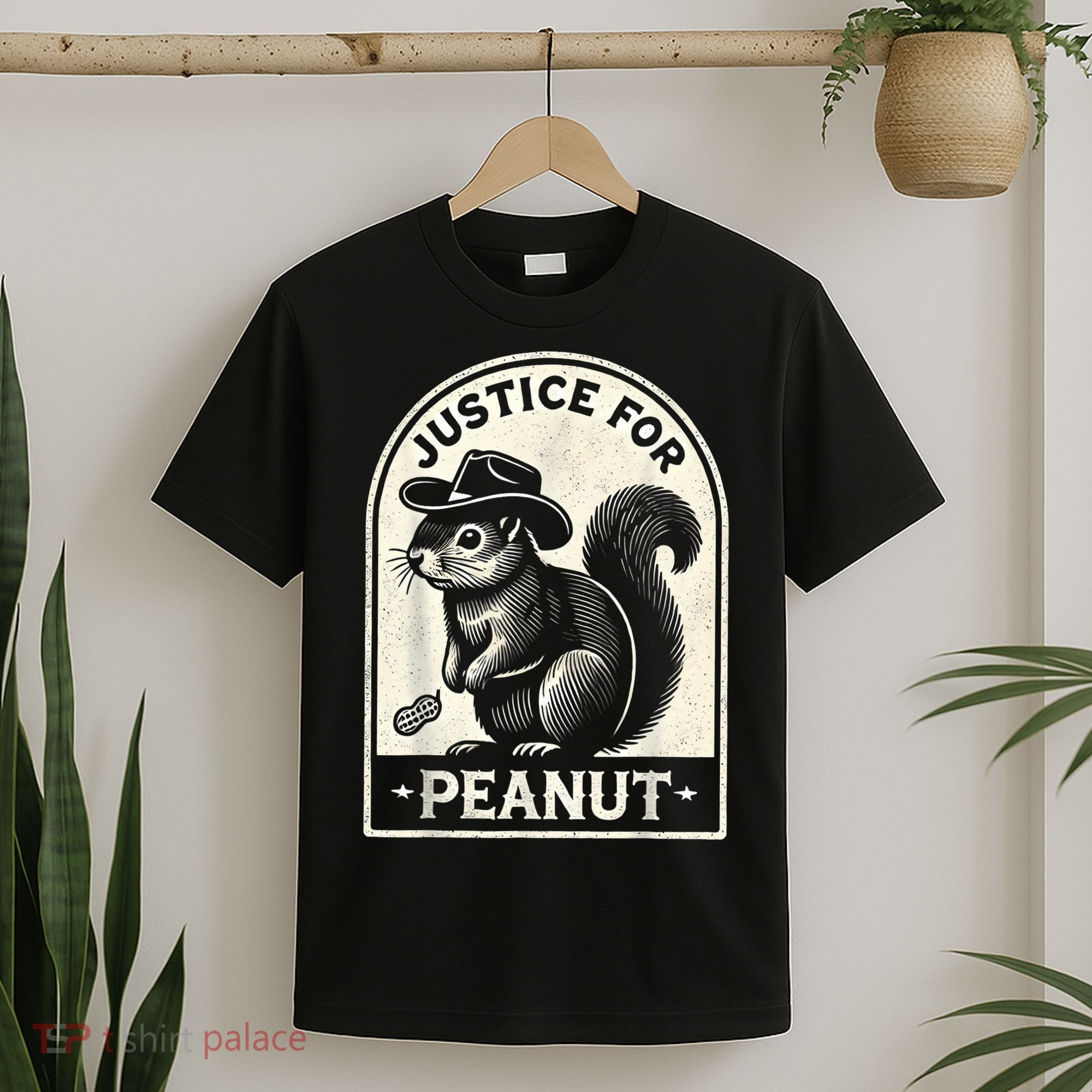 Justice For Peanut The Squirrel Peanut Squirrel Wanted T-Shirt