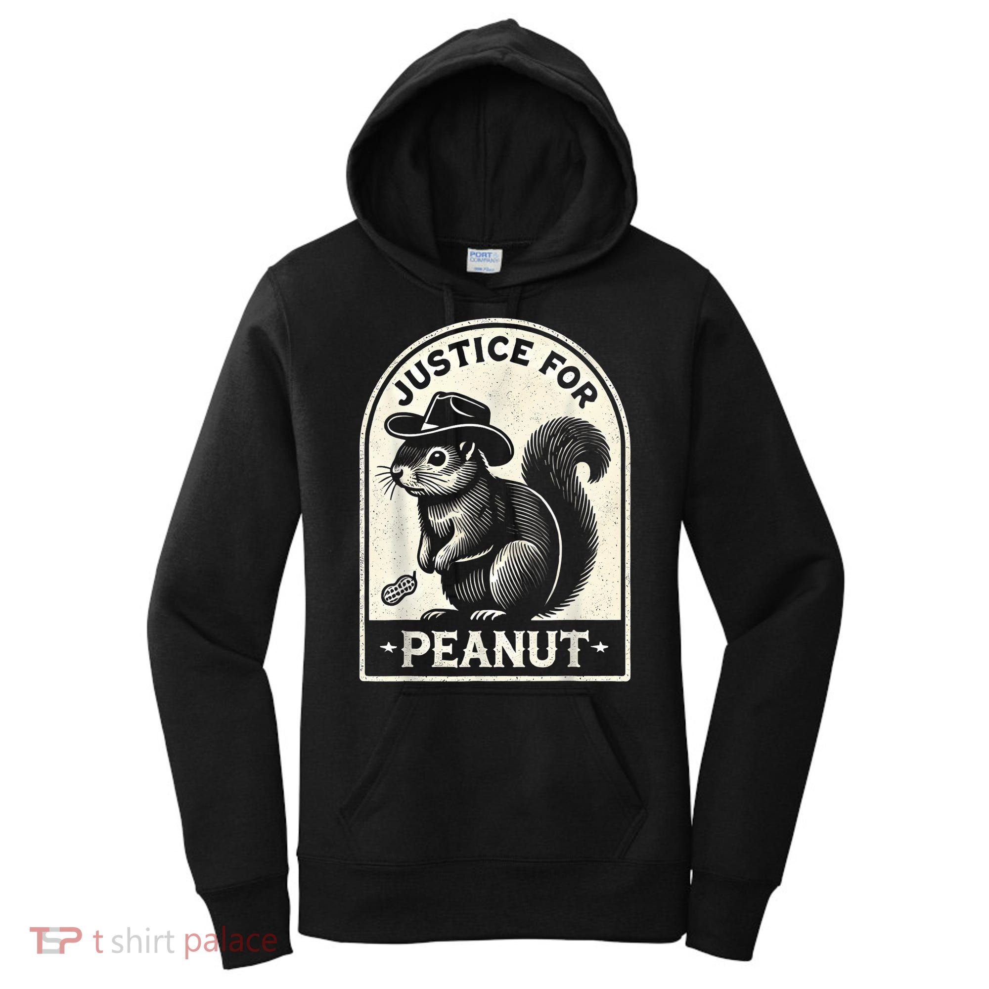 Justice For Peanut The Squirrel Peanut Squirrel Wanted Women's Hoodie
