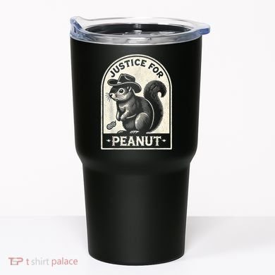 Justice For Peanut The Squirrel Peanut Squirrel Wanted Tumbler