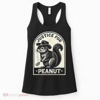 Justice For Peanut The Squirrel Peanut Squirrel Wanted Women's Tank Top thumb 0