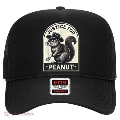 Justice For Peanut The Squirrel Peanut Squirrel Wanted Hat
