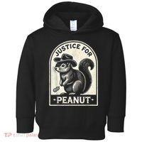 Justice For Peanut The Squirrel Peanut Squirrel Wanted Toddler Hoodie thumb 0